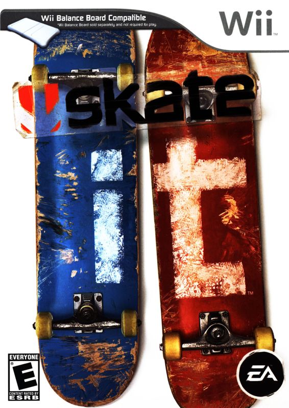 Skate It box art for Wii